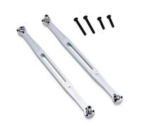 Bielle RC pour Traxxas pour Xrt pour X-Maxx pour Widemaxx 8S Aluminium 7075 Kit Biellettes Direction Avant Élargies Amélioration Modification Pièce Rechange(Silver)