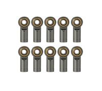 Bielle RC Pour TRX-4 Pour Axial Pour SCX10 Pour Tamiya CC01 1/10 Aluminium Biellette Direction À Rotule M3 CCW Modèle Réduit Voiture/camion RC(Gray)