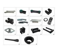 Biellette de suspension Tecnium Kit de rabaissement 5 + 8