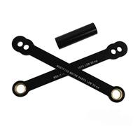 Biellettes d'abaissement Kit de maillons d'abaissement de moto, lien de Suspension de bras arrière adapté pour HONDA CBR600RR 03-06 CBR1000RR 2004-2007 CBR 600RR 1000RR Kit de maillons d'abaissement