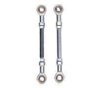 Biellettes de Direction 155mm, Acier Alliage Haute Dureté, 8mm, Résistantes à l’Abrasion pour Go Kart, Drift Trike, ATV Quad et Mini Bike - Contrôle Précis, Installation Facile,