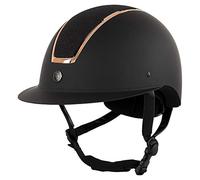 Bieman de Haas BR Omega Painted Glitter Bombe d'équitation Noir/Rose (58/60)