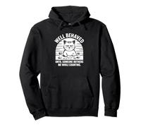Bien comporté jusqu'à ce Que Quelqu'un me dérange Tout en comptant Sweat à Capuche