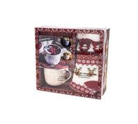 Bien Dans Mes Chaussettes - Boissons Chaudes, Pour Pieds Froids - Avec Un Mug En Céramique, 1 Parie De Chaussettes Doublées Polaires Et Antidérapantes Et 1 Livre De 22 Recettes