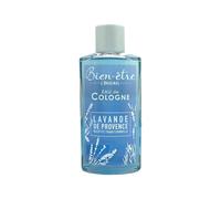 Bien-être - Eau de Cologne au Parfum de Lavande de Provence - 250 ml | Notes romarin citron Italie, Tradition 50 ans, Fraîcheur authentique, Essences parfumées 100% garanties