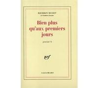 Bien plus qu'aux premiers jours Jacques De Bourbon Busset (Auteur)