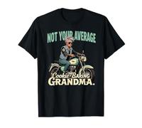 Bien Plus qu'une Simple Grand-mère Motarde Qui prépare des Biscuits T-Shirt