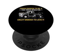 Bien Que Assez et Assez Fou pour l'aimer opérateur de dépanneuse PopSockets PopGrip Adhésif