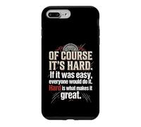 Bien sûr, C'est Difficile si c'était Facile, Tout Le Monde Le ferait Coque pour iPhone 7 Plus/8 Plus