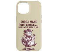 Bien sûr, Je Fais de Mauvais Choix mais Je Le Fais avec Style Coque pour iPhone 15