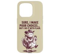 Bien sûr, Je Fais de Mauvais Choix mais Je Le Fais avec Style Coque pour iPhone 15 Pro