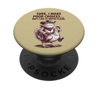 Bien sûr, Je Fais de Mauvais Choix mais Je Le Fais avec Style PopSockets PopGrip Adhésif