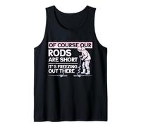 Bien sûr, nos Cannes à pêche sont Courtes, Elles gèlent la pêche sur Glace Débardeur