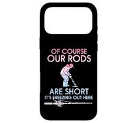 Bien sûr, nos Cannes à pêche sont Courtes, Elles sont gelées pour pêcher sur Glace Coque pour iPhone 17 Pro Max