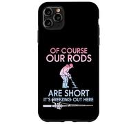 Bien sûr, nos Cannes à pêche sont Courtes, Elles sont gelées pour pêcher sur Glace Coque pour iPhone 11 Pro Max