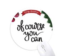 bien sûr que tu peux citer tapis de souris en caoutchouc de sapin de noël