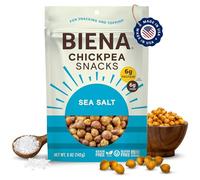 Biena Chickpea Snacks, Sea Salt, 5 Ounce