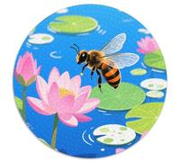 Bienen Mit 1000 Teilen Puzzle Insekten Circular Puzzle Für Erwachsene Und Kinder Pädagogisches Für Erwachsene Kinder Buntes Tier Stressabbau-Spielzeug 1000pcs (67.5x67.5cm)