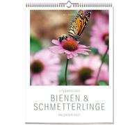 Bienen & Schmetterlinge Kalender 2027 - Literarischer Wochenkalender mit Zitaten & Naturfotos · Magie der Insekten erleben · Poetisches Geschenk für Natur- & Gartenfreunde