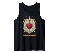 Bienheureuse Mère Mariale Catholique Cœur Immaculé Débardeur