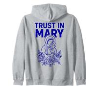 Bienheureuse Mère Marie et Jésus Notre-Dame Catholic Trust Sweat à Capuche