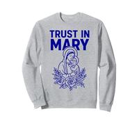 Bienheureuse Mère Marie et Jésus Notre-Dame Catholic Trust Sweatshirt