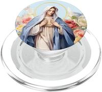 Bienheureuse Mère Marie Mère de Jésus Roses Notre-Dame Catholique PopSockets PopGrip pour MagSafe