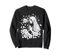 Bienheureuse Mère Marie Mère de Jésus Roses Notre-Dame Catholique Sweatshirt