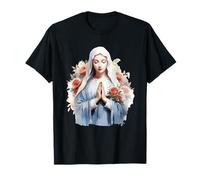 Bienheureuse Mère Marie Mère de Jésus Roses Notre-Dame Catholique T-Shirt