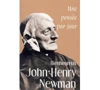 Bienheureux john henry newman : une pensee par jour - JH NEWMAN - Mediaspaul - Poche - Essai