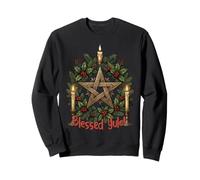 Bienheureux Noël, Solstice d'hiver, Noël et Wicca Sweatshirt
