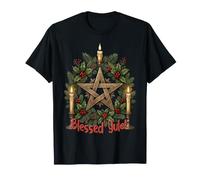 Bienheureux Noël, Solstice d'hiver, Noël et Wicca T-Shirt