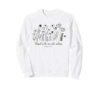 bienheureux Qui Sait Que Les Hommes et Les Femmes chrétiens Aiment Dieu Jésus Sweatshirt