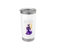 Bienheureux Samhain Wicca, sorcière de la lune wiccane, Halloween gaélique Gobelet isotherme en acier inoxydable double paroi