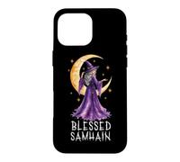 Bienheureux Samhain Wicca, sorcière wiccane, gaélique, Halloween Coque pour iPhone 16 Pro Max