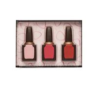 BienManger.com Vernis à ongles en chocolat au lait - Coffret de 3 vernis en chocolat (70g)