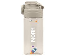 BIENMARQUER - Gourde Personnalisable pour Enfant avec Paille - Convient pour l'Ecole Primaire et Maternelle - Gourde avec Bouchon Anti-Fuite - Résistante au lave-vaisselle - 450mL (Sable)