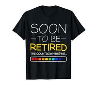 Bientôt à la Retraite : Le Compte à rebours Commence La Retraite est drôle T-Shirt