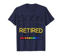 Bientôt à la Retraite : Le Compte à rebours Commence Retraité drôle T-Shirt