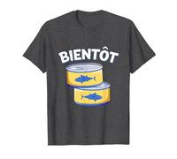 Bientôt Annonce Grossesse Tonton Nouvelle Naissance Énigme T-Shirt, Homme, Chiné Foncé, 3XL