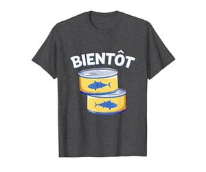 Bientôt Annonce Grossesse Tonton Nouvelle Naissance Énigme T-Shirt, Homme, Chiné Foncé, XL