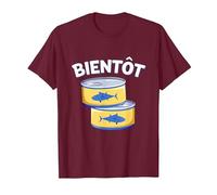 Bientôt Annonce Grossesse Tonton Nouvelle Naissance Énigme T-Shirt, Homme, Marron, S