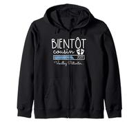 Bientôt Cousin 2027 Annonce Bébé Tu Vas Être Futur Cousin Sweat à Capuche
