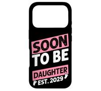 BIENTÔT Fille EST. 2029 Annonce d'une Nouvelle fratrie Coque pour iPhone 17 Pro