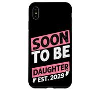 BIENTÔT Fille EST. 2029 Annonce d'une Nouvelle fratrie Coque pour iPhone XS Max