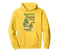 Bientôt Grand Frère 2026 Dino Cadeau Garçon Sweat à Capuche