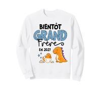 Bientôt Grand Frère 2027 Annonce Futur Grand Frère Dinosaure Sweatshirt