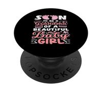 Bientôt Grand-mère d'une Belle Petite Fille PopSockets PopGrip Adhésif
