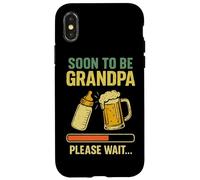 Bientôt grand-père, attendez une annonce amusante pour votre bébé Coque pour iPhone X/XS