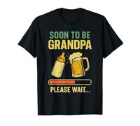 Bientôt grand-père, attendez une annonce amusante pour votre bébé T-Shirt